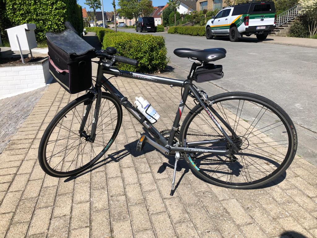 Zannata sportieve herenfiets, Ophalen, Gebruikt, Meer dan 20 versnellingen, Overige merken