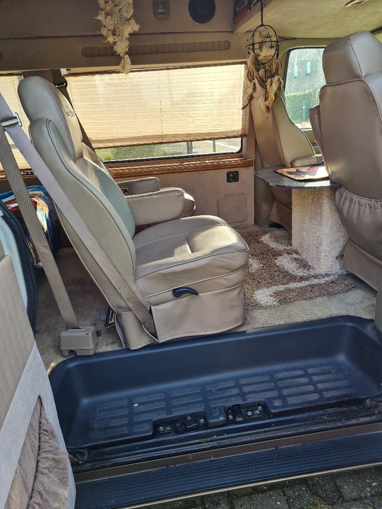 Chevy van, Autos, Cuir, Achat, Beige, Autre carrosserie