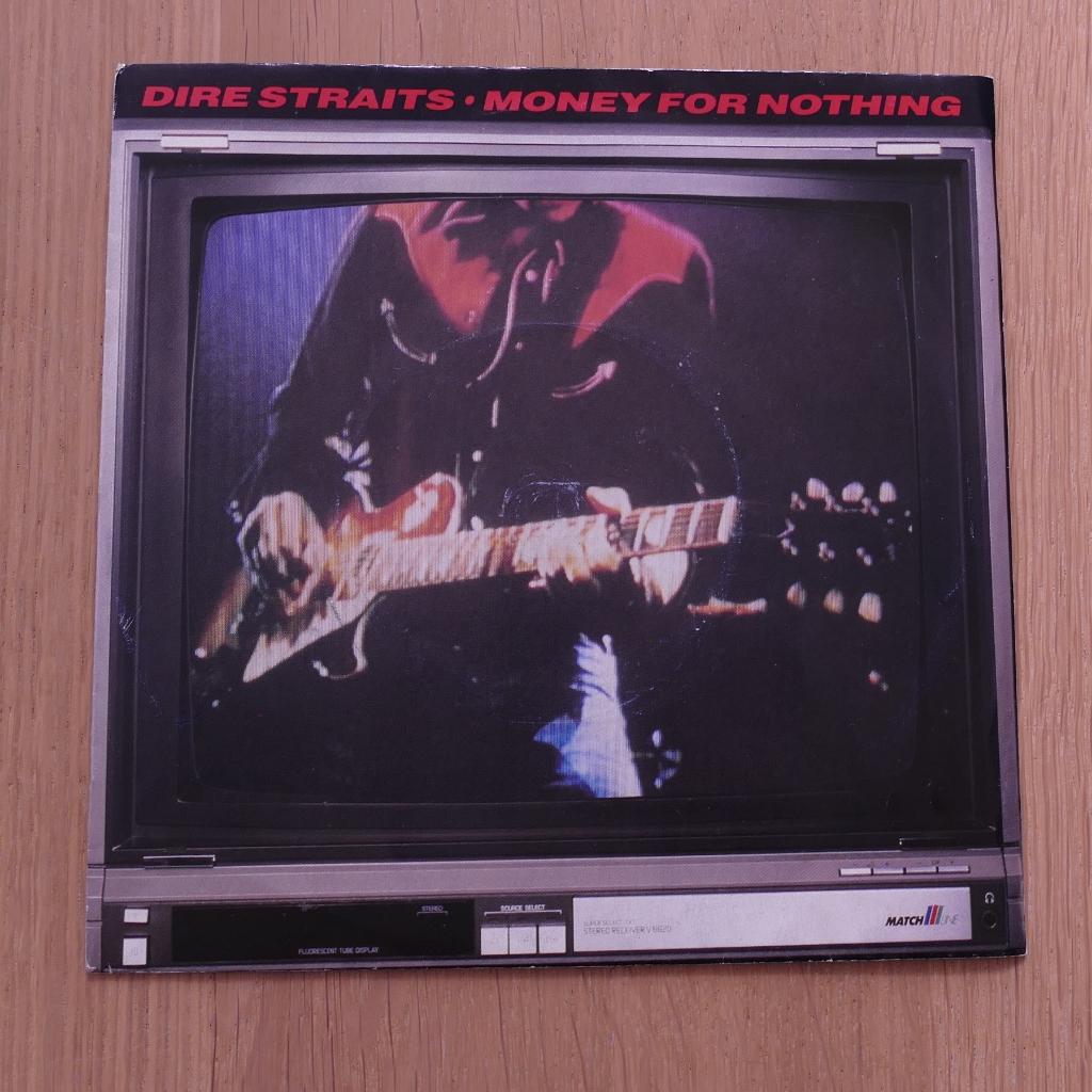 7"  Dire Straits ‎– Money For Nothing, 7 inch, Single, Ophalen of Verzenden, Zo goed als nieuw