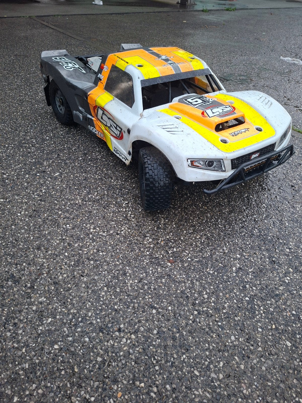 losi 5ive 1/5, Enlèvement
