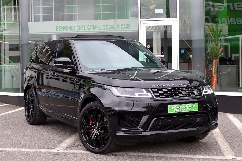 RANGE ROVER P400e PHEV DYNAMIC BLACK EDITION TOIT PANO TVAC, Auto's, Automaat, Lederen bekleding, 4 cilinders, https://public.car-pass.be/vhr/95e55be8-8879-45fa-af7c-4a40048f93cd