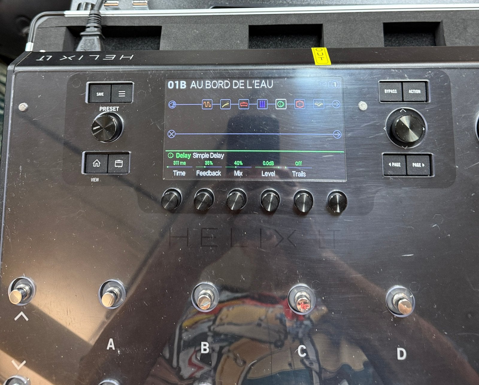 Vends magnifique Line 6 Helix LT, Musique & Instruments, Enlèvement ou Envoi, Utilisé, Guitare, Moins de 50 watts