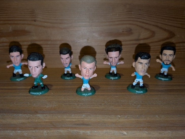 football - collection SoccerStarz Manchester City, Collections, Enlèvement, Utilisé