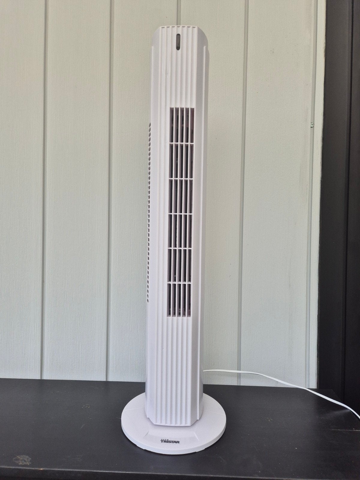 Torenventilator wit - Tristar, Elektronische apparatuur, Ventilatoren, Ophalen, Zo goed als nieuw, Torenventilator