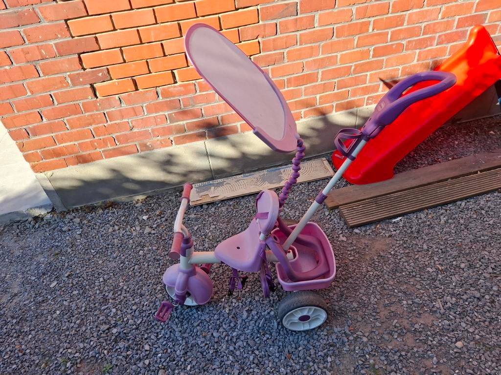 Kinderfiets van Little Tikes, Ophalen