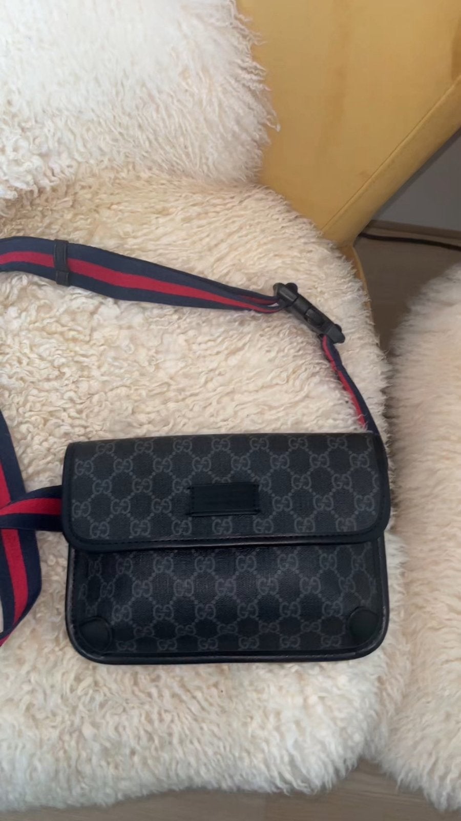 Sacoche Gucci, Ophalen of Verzenden, Zo goed als nieuw