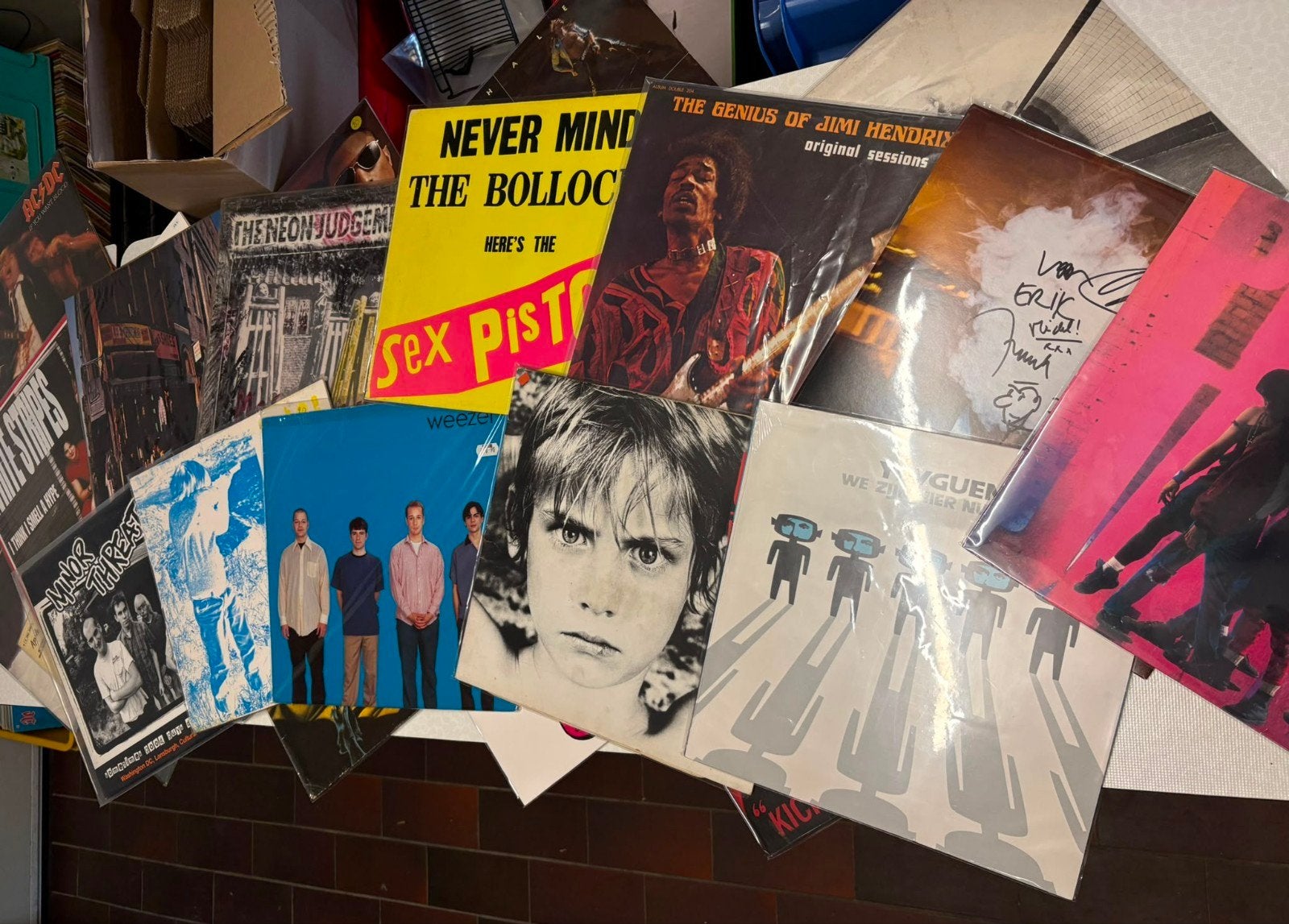 Garageverkoop singles/lp - 19/07 -, Ophalen, LP