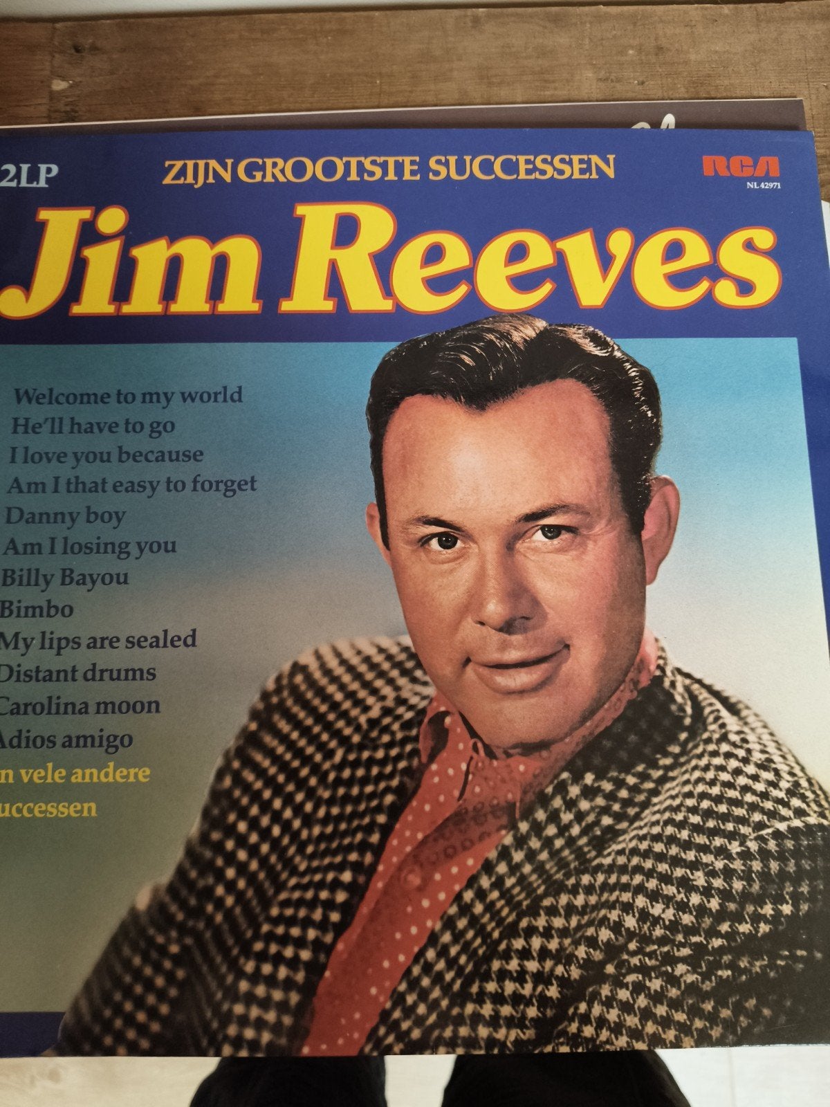 Jim Reeves, langspeelplaat, Ophalen
