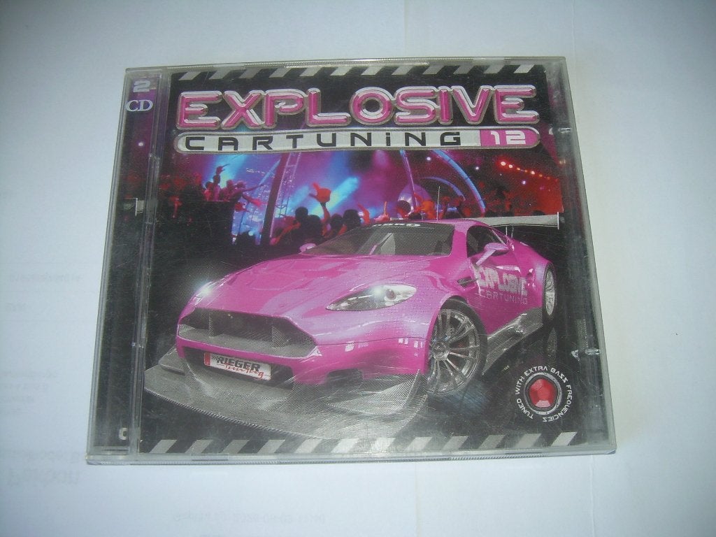 2 CD S - EXPLOSIVE CARTUNING - VOL 12, Ophalen of Verzenden, Zo goed als nieuw, Techno, Verzamelalbum
