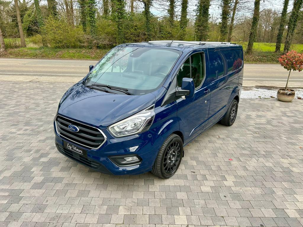 170 PK !! | FORD TRANSIT CUSTOM | BTW WAGEN, Auto's, Euro 6, Bedrijf, Diesel, Transit
