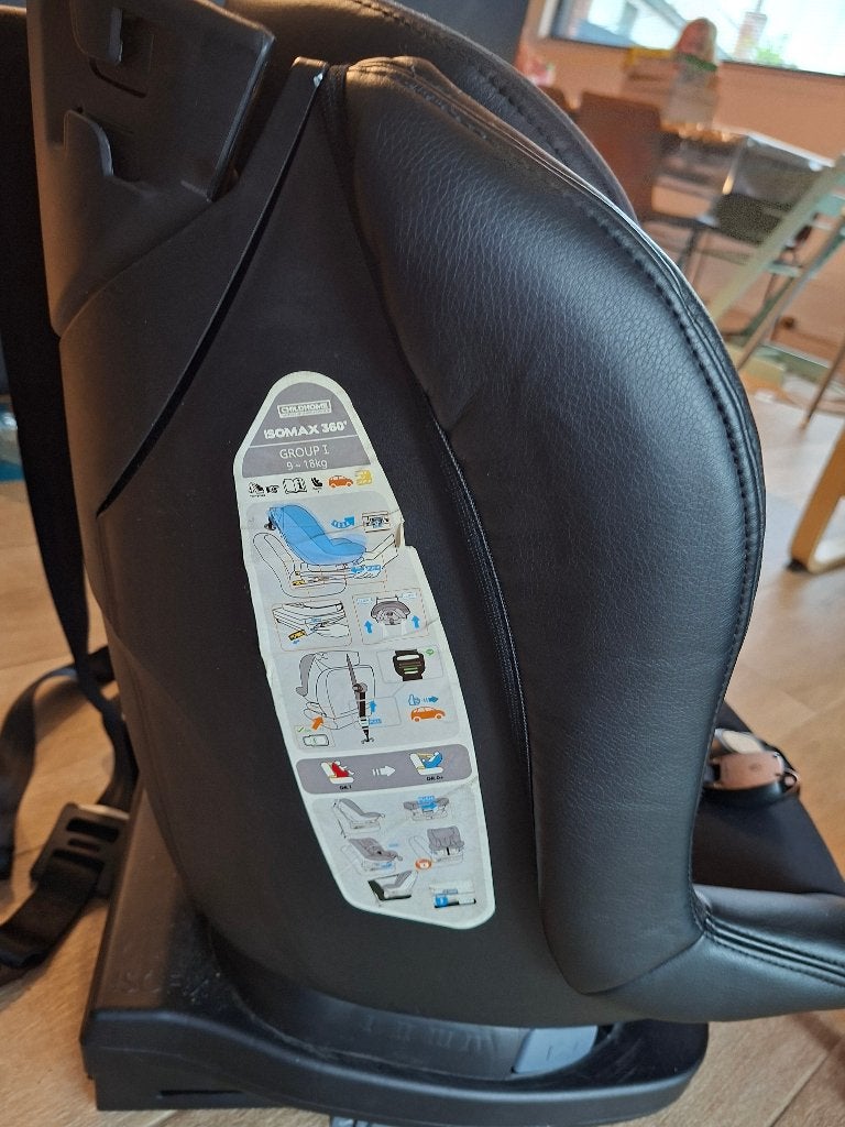 Autostoel, Kinderen en Baby's, Gebruikt, Verstelbare rugleuning, Isofix, 0 t/m 13 kg