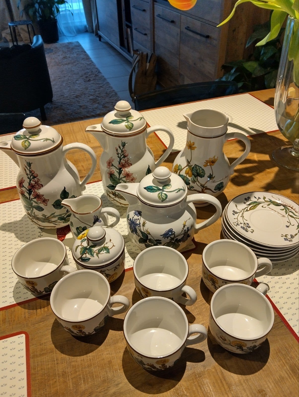 Vaisselle Villeroy et Boch Botanica, Enlèvement ou Envoi