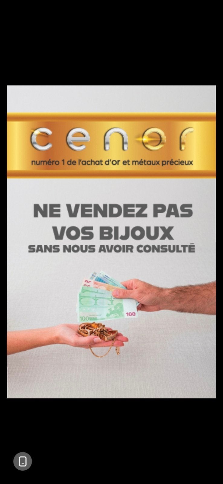 CENOR NUMÉRO 1 DE L'ACHAT D'OR ET MÉTAUX PRÉCIEUX, Bijoux, Sacs & Beauté, Enlèvement ou Envoi, Or