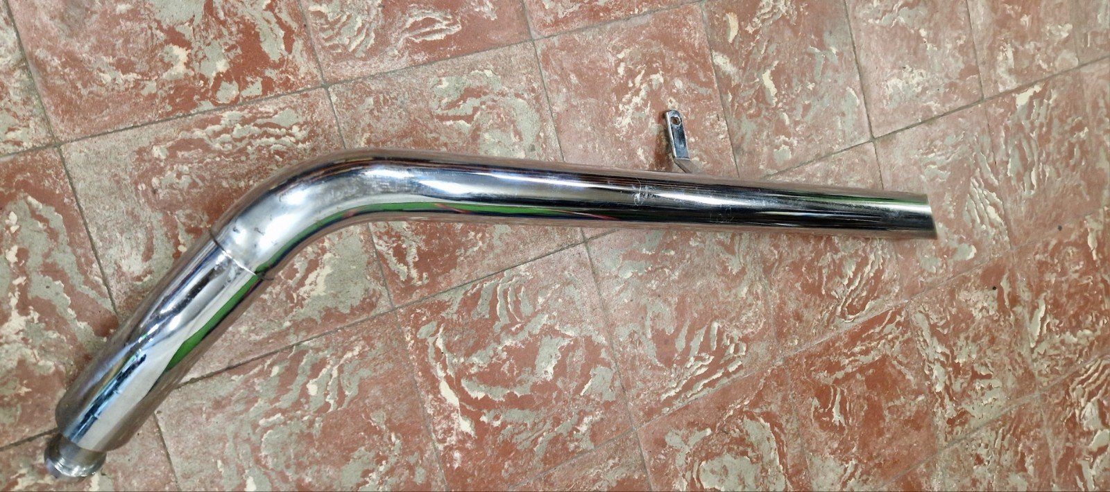 Highway Hawk chroom uitlaat / demper custom chopper, Ophalen of Verzenden, Gebruikt, Uitlaat