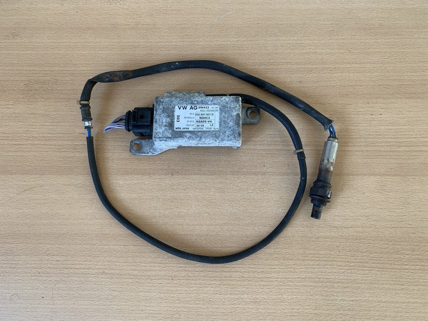 nox sensor volkswagen golf V / touran 1.6 FSI 03C907807D, Autos : Pièces & Accessoires, Électronique & Câbles, Volkswagen, Utilisé
