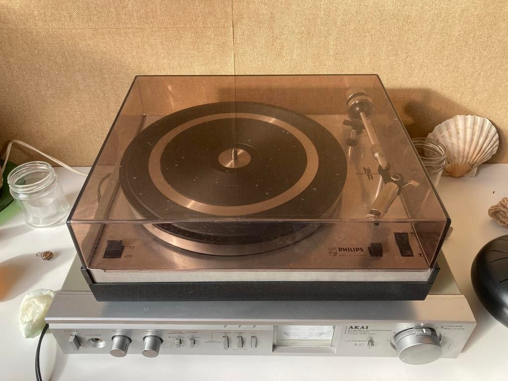 Philips GA 217/04 platenspeler, Audio, Tv en Foto, Platenspelers, Ophalen, Gebruikt, Platenspeler, Philips