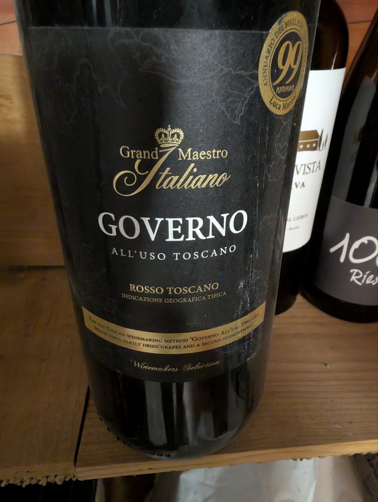 Magnum Governo Rosso Toscane, Ophalen of Verzenden, Rode wijn, Vol