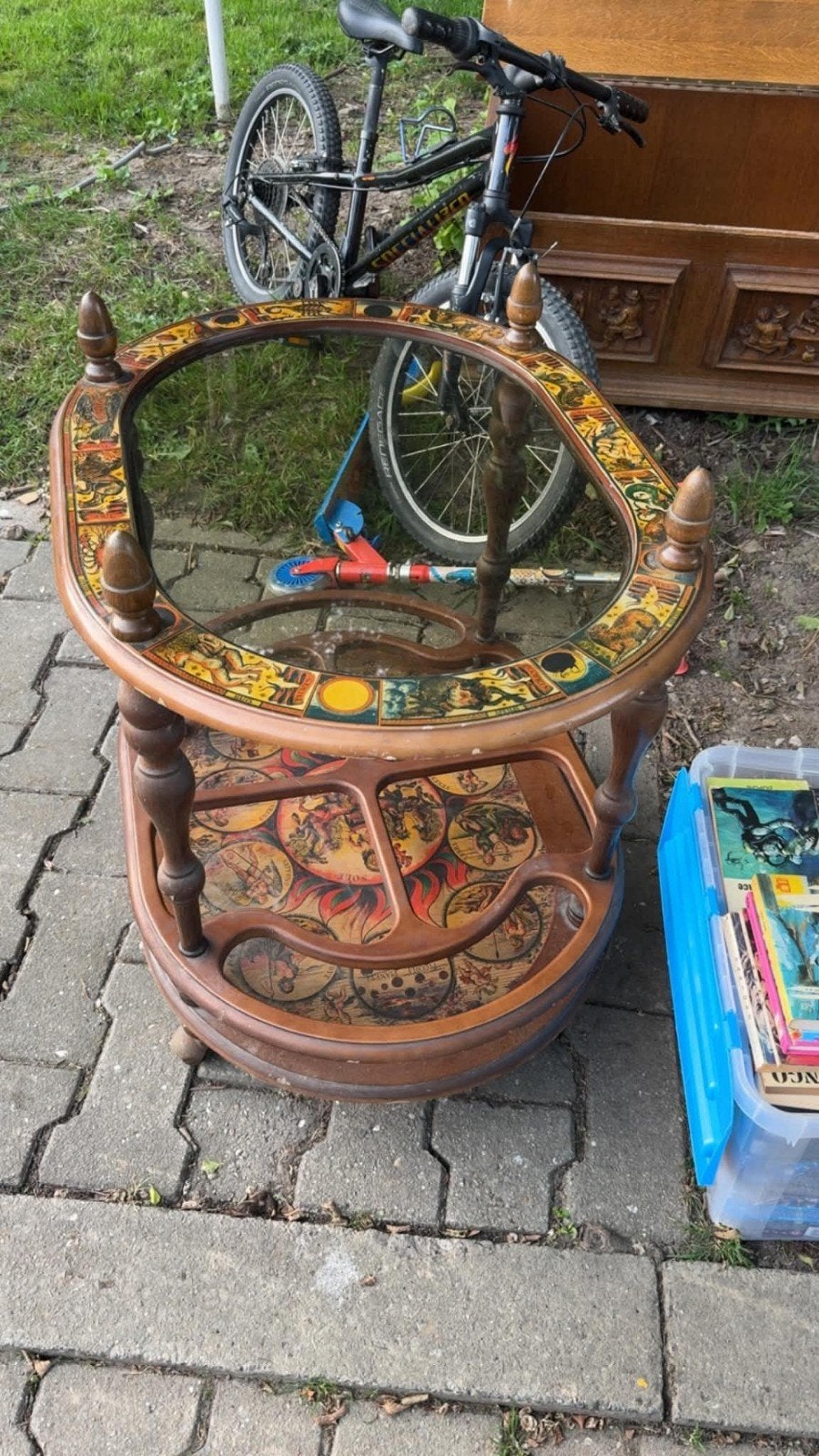 ancienne table bar