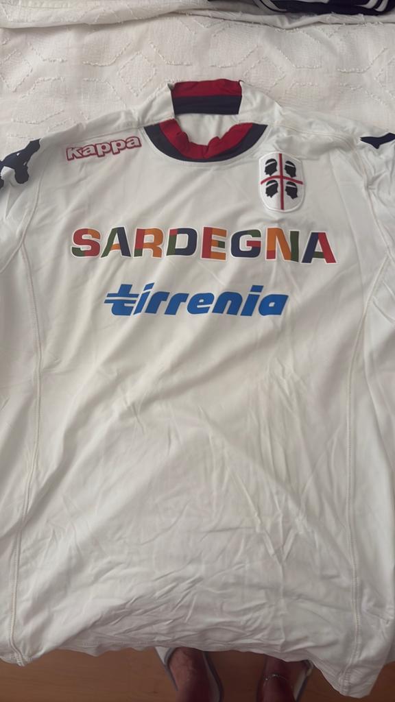 Orginal Sardegna Voetbalshirt maar M, Sport en Fitness, Voetbal, Maat M, Ophalen, Zo goed als nieuw, Shirt