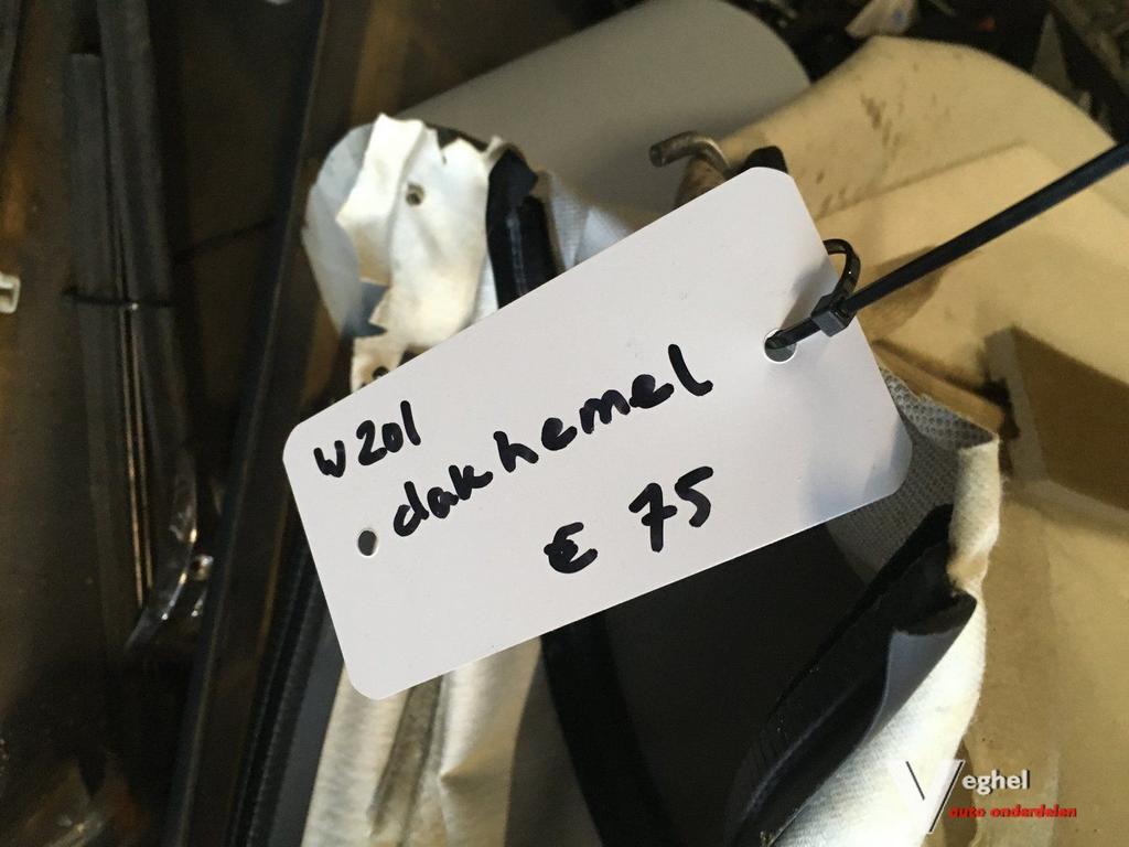 Mercedes w201 Dakhemel bekleding, Auto-onderdelen, Gebruikt, -, -, Ophalen of Verzenden