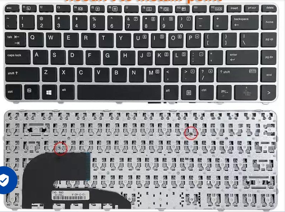 Toetsenbord voor hp elitebook 840 g3 848 745 g3, Computers en Software, Ophalen of Verzenden, Qwerty, Nieuw, Bedraad