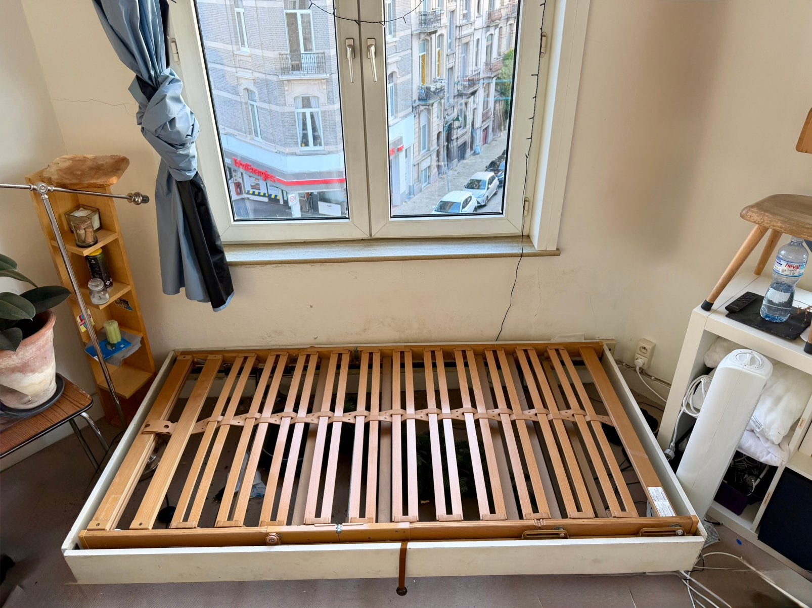 À vendre – Lit, sommier et matelas 90 / 200 cm, Enlèvement, Utilisé, 200 cm