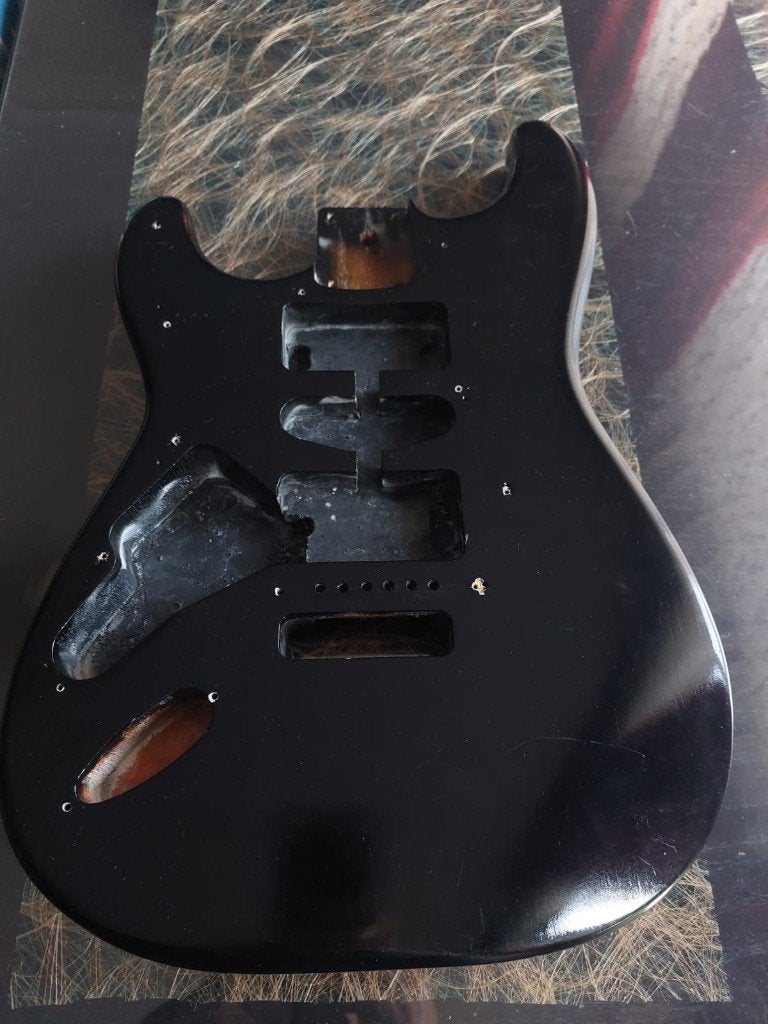 Body Stratocaster Lefty, Enlèvement ou Envoi, Utilisé