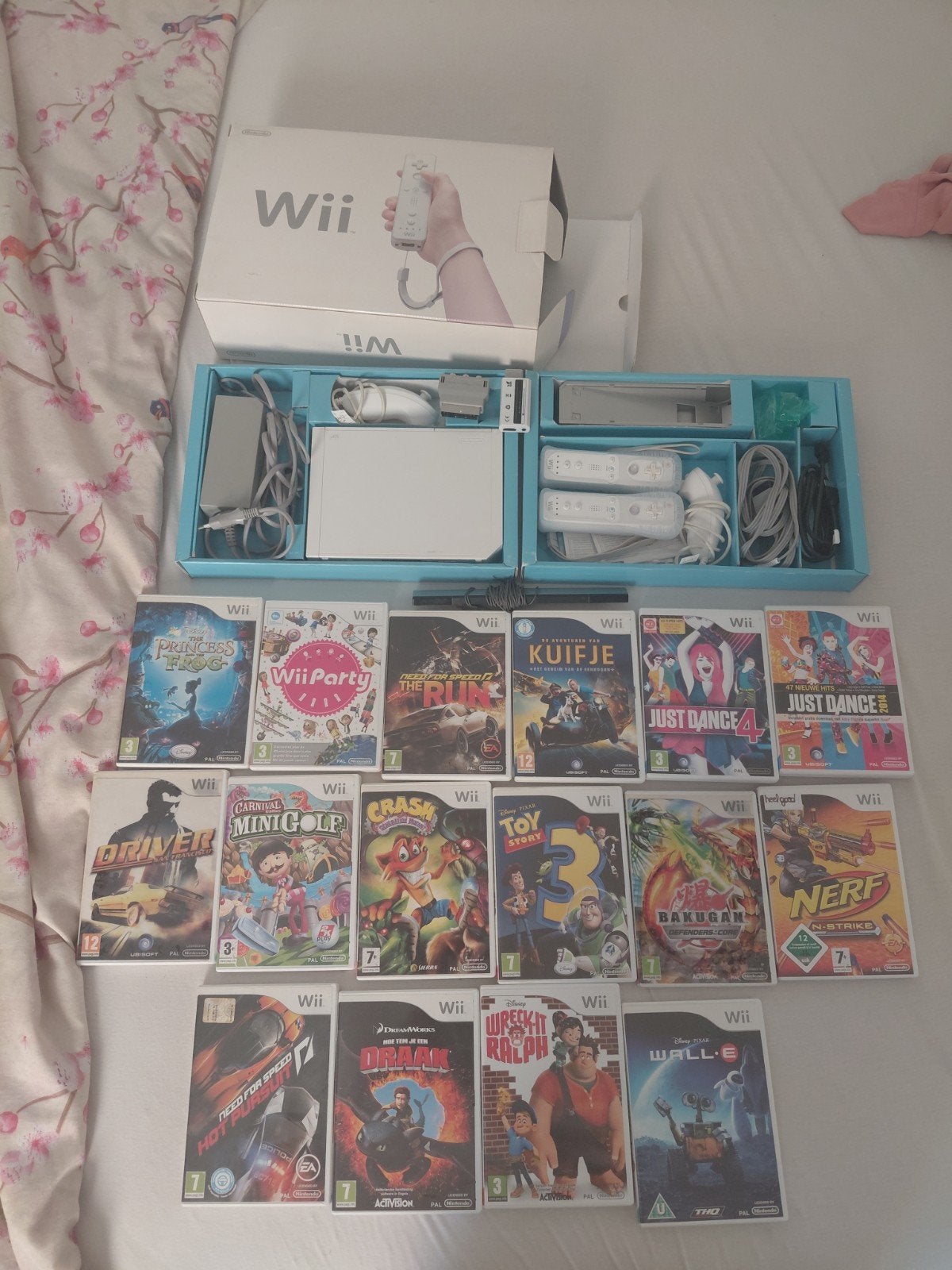 Wii console + games lot, Games en Spelcomputers, Spelcomputers | Nintendo Wii, Ophalen of Verzenden