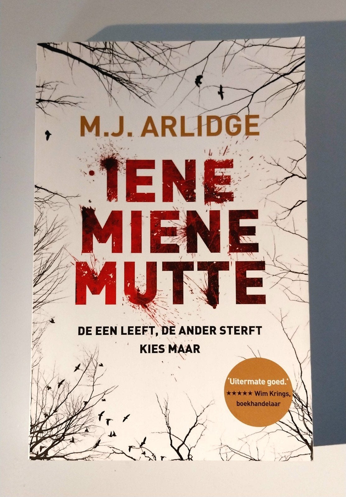 ​Boek Iene Miene Mutte MJ Arlidge thriller Helen Grace, Boeken, Ophalen of Verzenden, Gelezen, Amerika