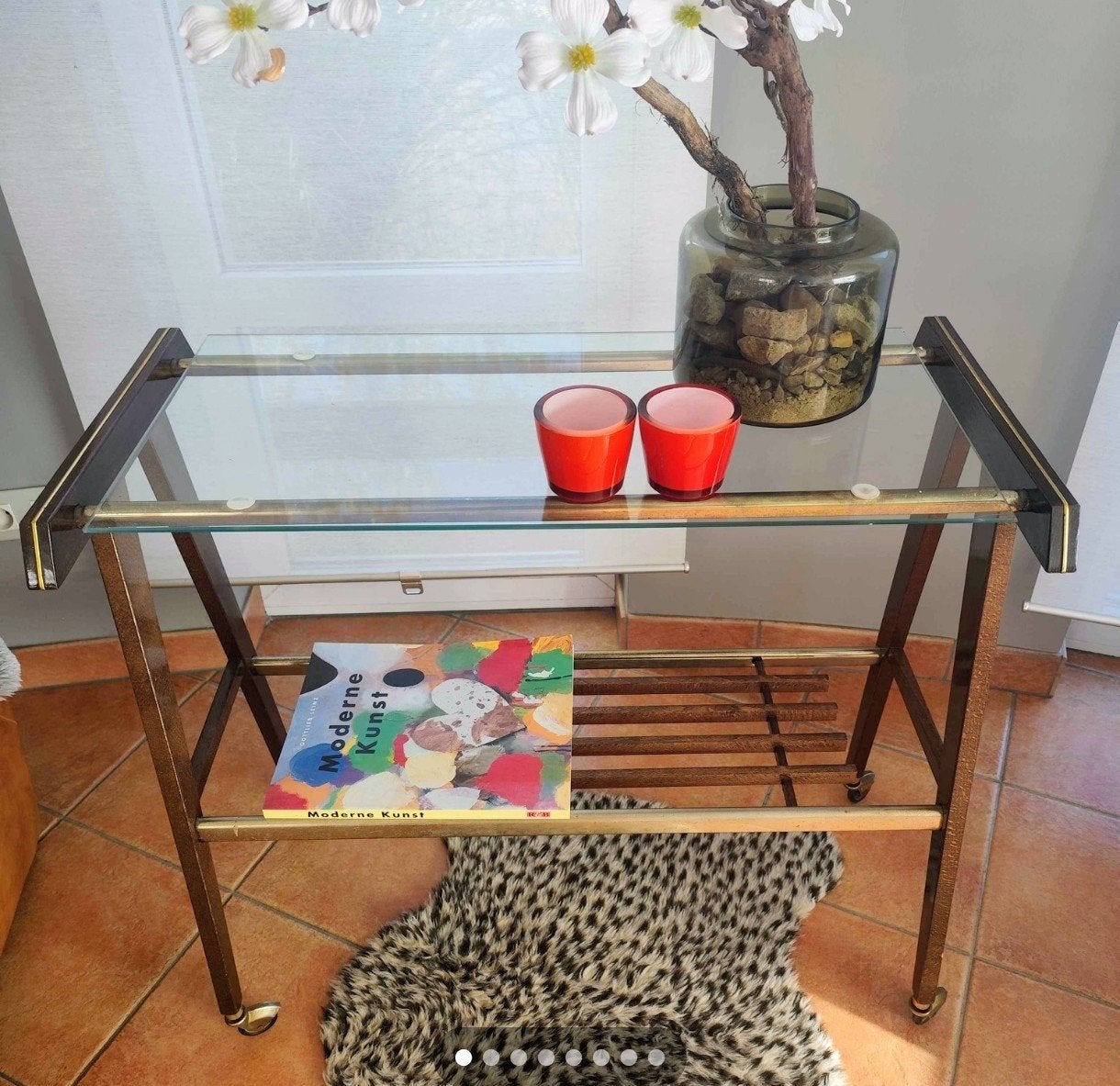 decoratieve vintage side table, Maison & Meubles, Enlèvement