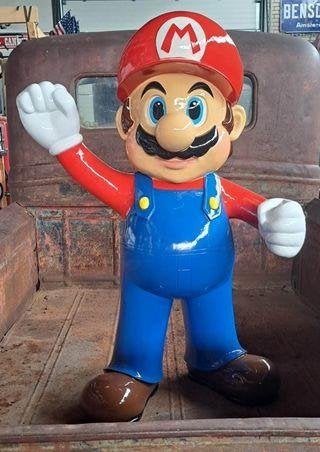 Mario bross kart gameroom decoratie beeld verzamel, Verzamelen, Beelden en Beeldjes, Ophalen of Verzenden, Zo goed als nieuw, Overige typen