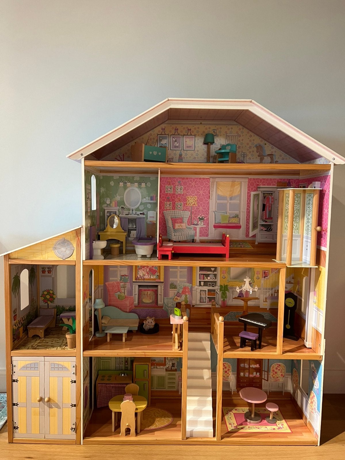 Kidcraft poppenhuis, Ophalen, Zo goed als nieuw, Poppenhuis