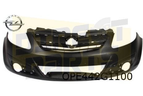 Opel Corsa D (-1/11) voorbumper (te spuiten) Origineel! 9318, -, -, Opel, Nieuw