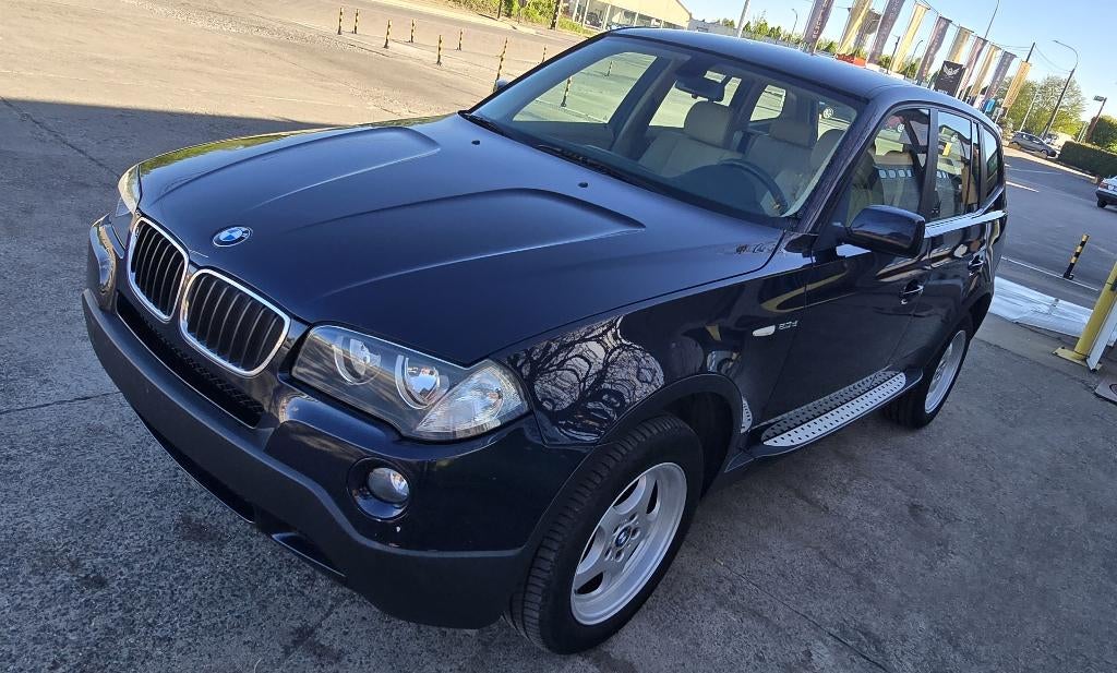 BMW X3 PACK SPORT 2.0 D 2007 CUIR/AIRCO/132.000 KM/1MAIN, Cuir, 110 kW, Entreprise, Boîte manuelle