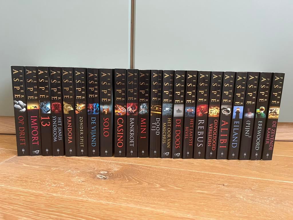 Aspe boekencollectie, Boeken, Ophalen of Verzenden, Zo goed als nieuw