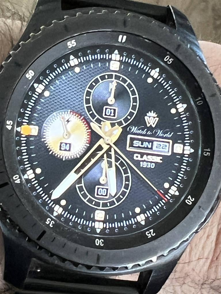 Samsung Gear S3 Frontier — Très bon état, Comme neuf, Enlèvement, Samsung, État