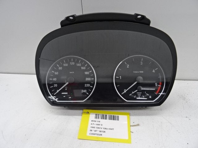 COMPTEUR DE VITESSE BMW 1 serie (E81) (102495285), Mevr. I. Hauben, Utilisé, BMW, Rue de l'Espoir 34 34
4030  GRIVEGNÉE, BE