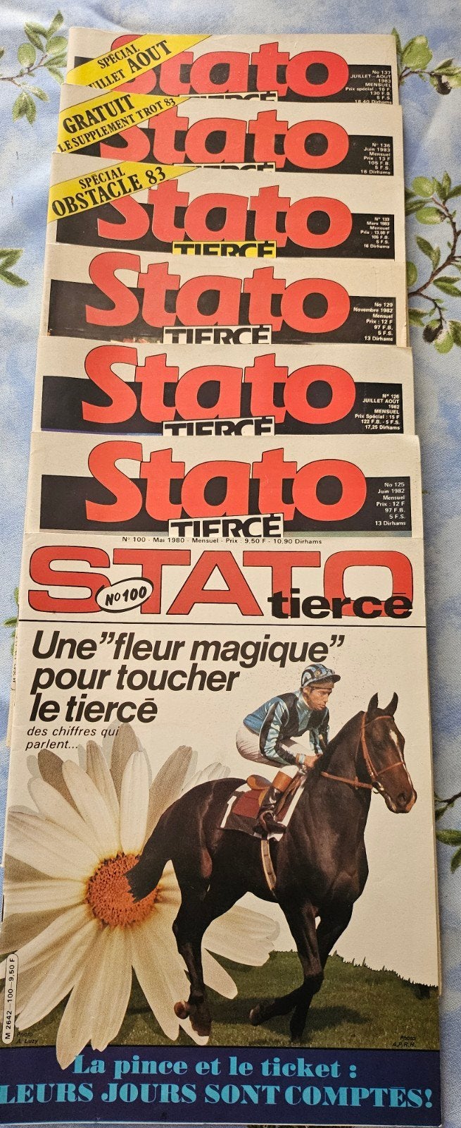 Stato Tiercé 1980 > 1983, Collections, Enlèvement, Comme neuf