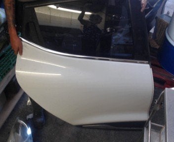 Porte arrière droit Renault Clio 4 2012-2016 LP/15562, Arrière, Renault, Enlèvement, Utilisé