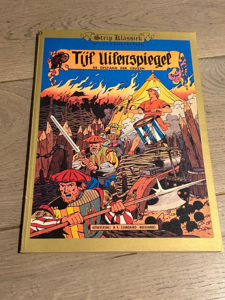Tijl Uilenspiegel - 9 - De opstand der geuzen, Eén stripboek, Ophalen of Verzenden, Gelezen, Willy Vandersteen