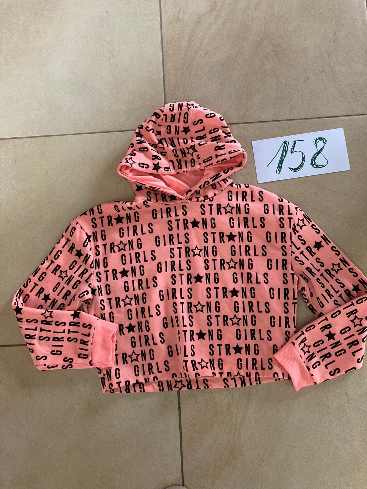 Meisjes Hoodie maat 158, Kinderen en Baby's, Ophalen, Gebruikt, Meisje, Trui of Vest