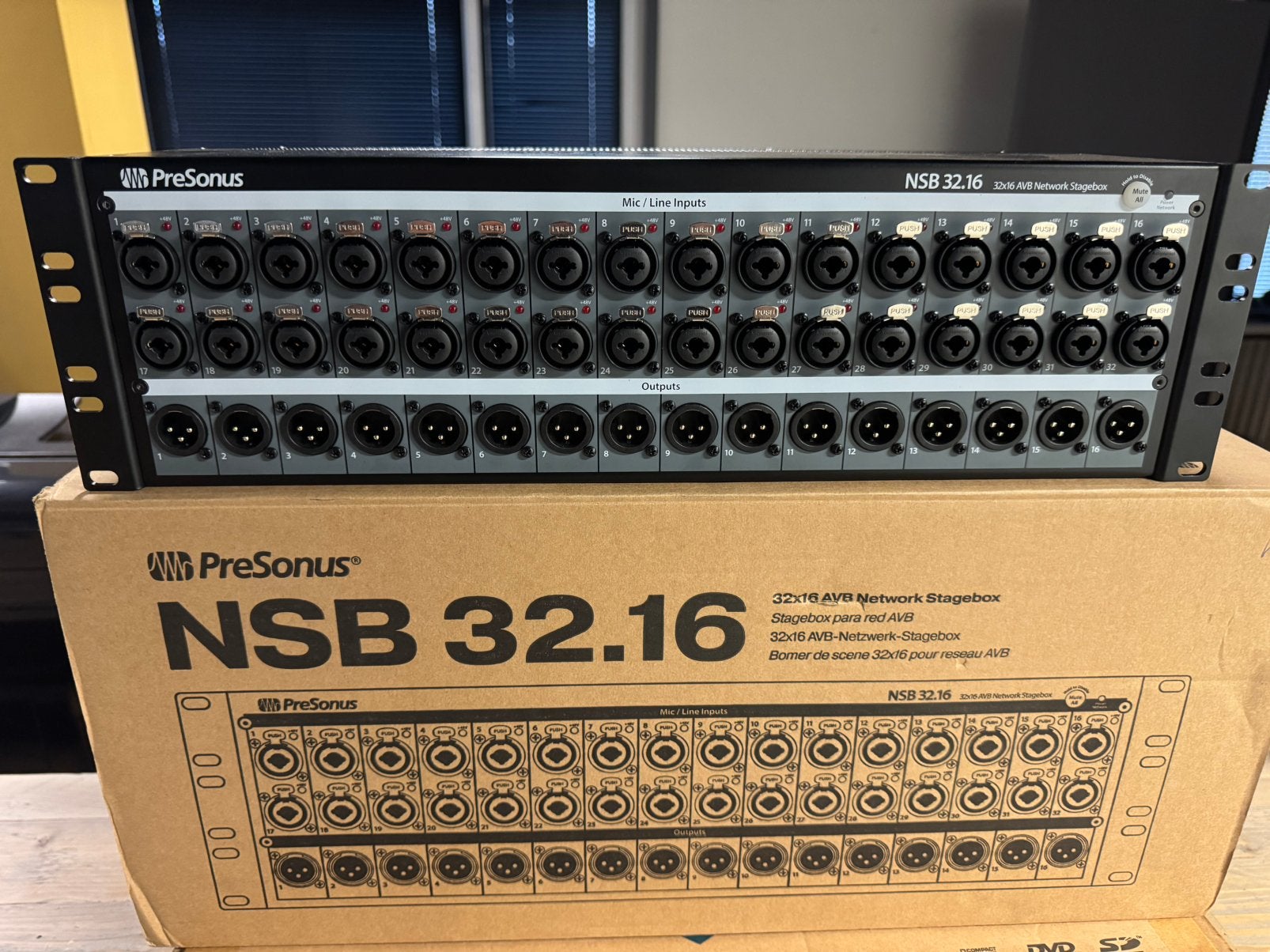 Presonus NSB 32.16 stagebox, Muziek en Instrumenten, Ophalen of Verzenden, Zo goed als nieuw