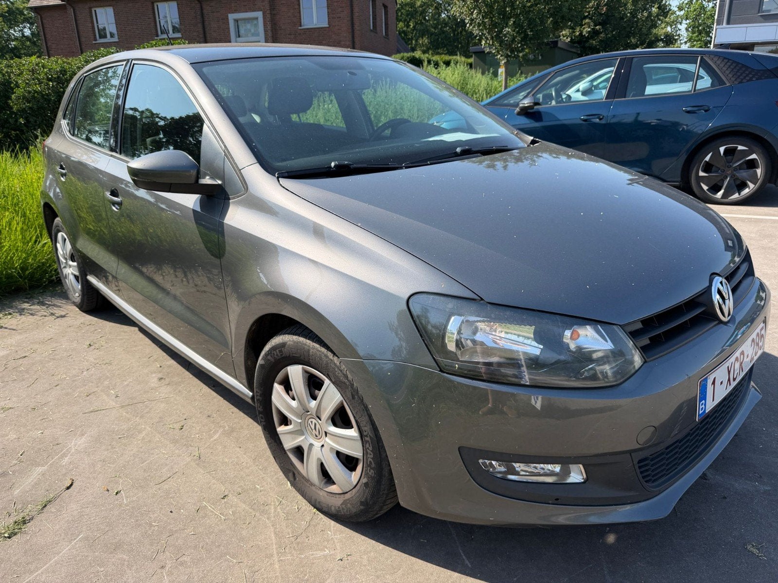 Volkswagen polo trendline 1.2, Auto's, Stof, Handgeschakeld, Grijs, Zilver of Grijs