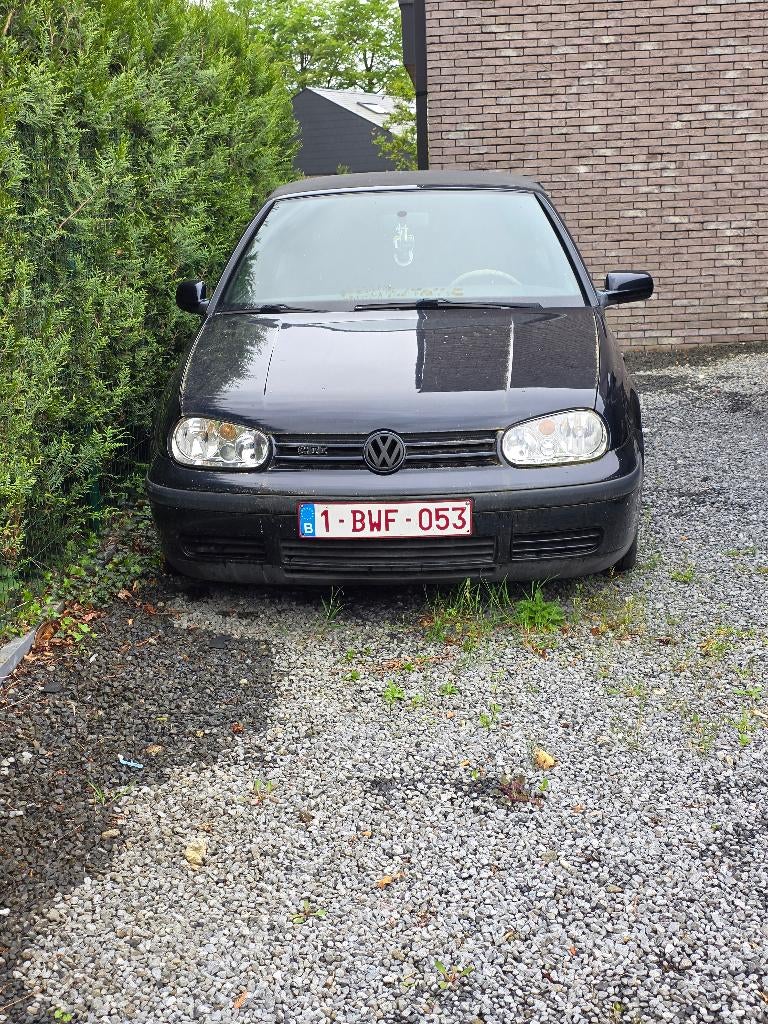 golf 4 cabrio gli, Auto's, Cabriolet, Blauw, Automatische klimaatregeling, Euro 4