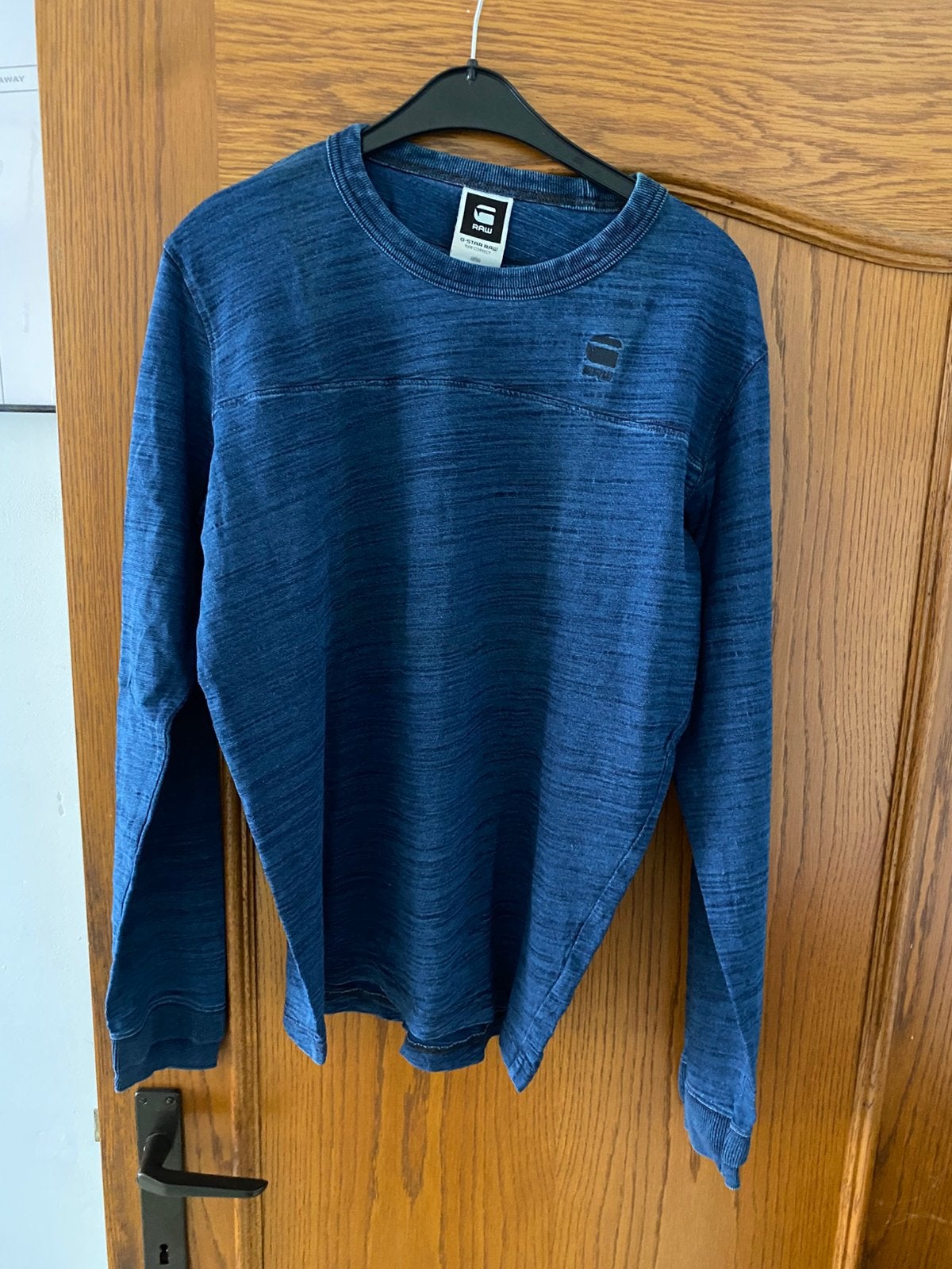 Dunne trui RAW maat L, Ophalen, Zo goed als nieuw, Maat 52/54 (L), Blauw