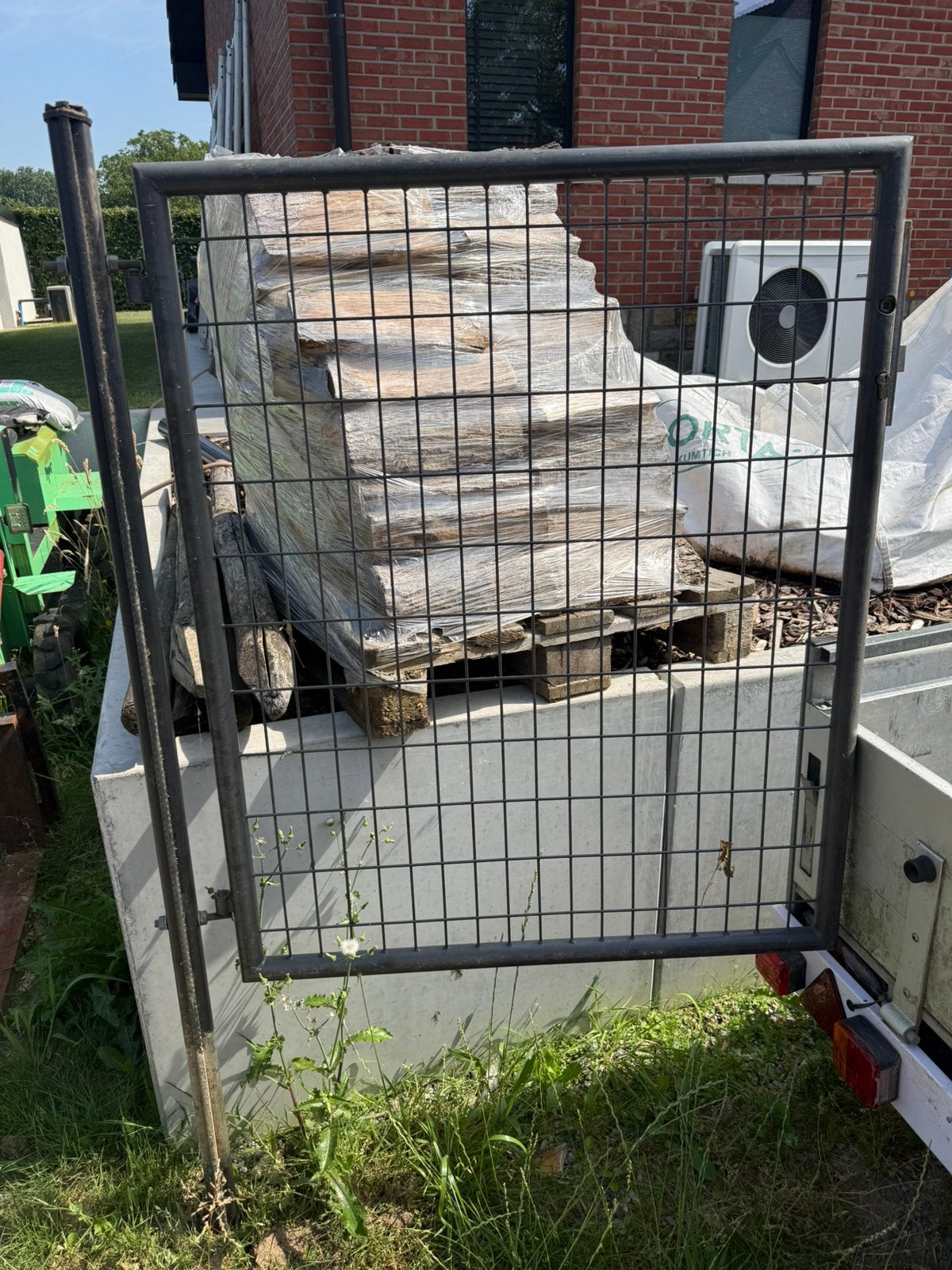 Tuinpoortje, Ophalen, Gebruikt