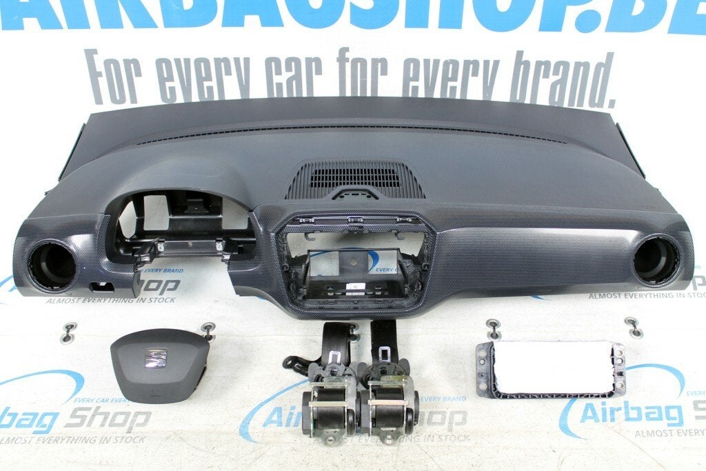 Airbag kit Tableau de bord carbon Seat MII facelift, Autos : Pièces & Accessoires, Enlèvement ou Envoi, Utilisé