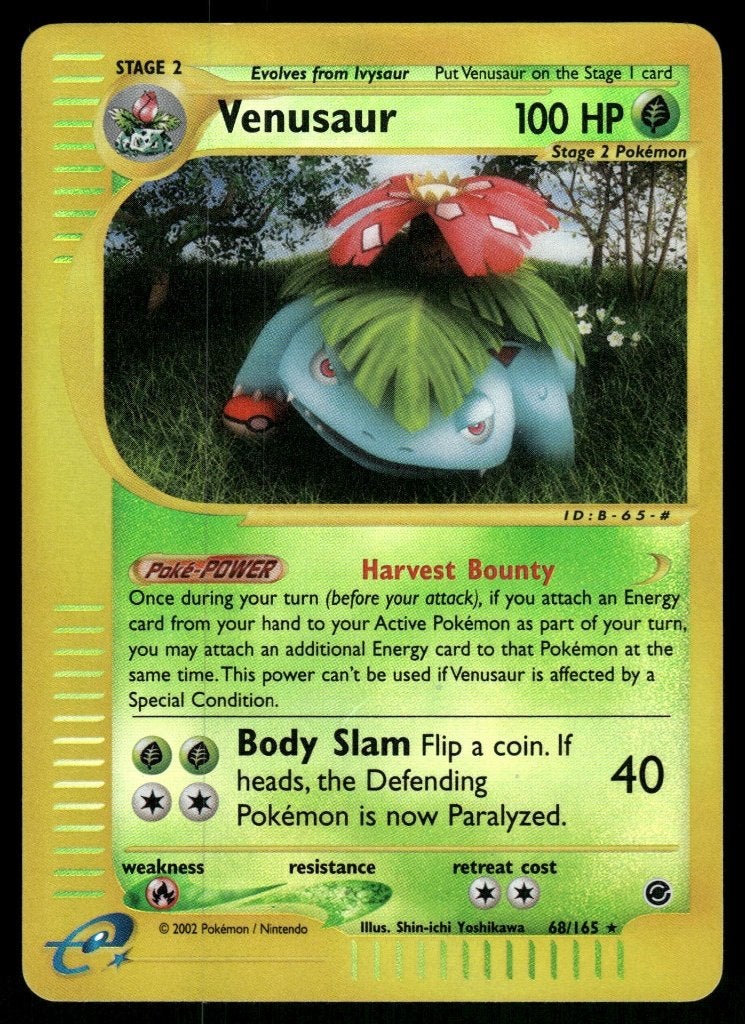 Venusaur 68/165 - Expedition Base Set (Reverse Hol) (NM), Verzenden, Gebruikt