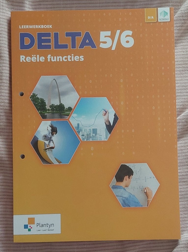 Leerwerkboek Delta 5/6 Reële functies, Neuf, Plantyn, Autres niveaux, Enlèvement