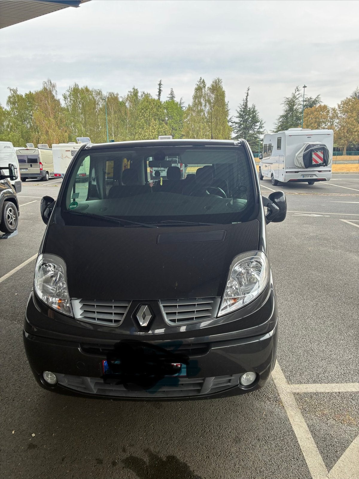 Renault trafic passenger pfase 2 lange versie, Autos, Euro 5, 4 portes, 7 places, Boîte manuelle